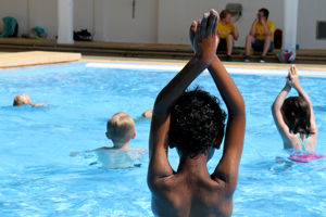 Svømmeopplæring på Frognerbadet