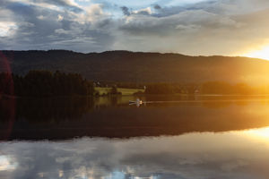 Solnedgang